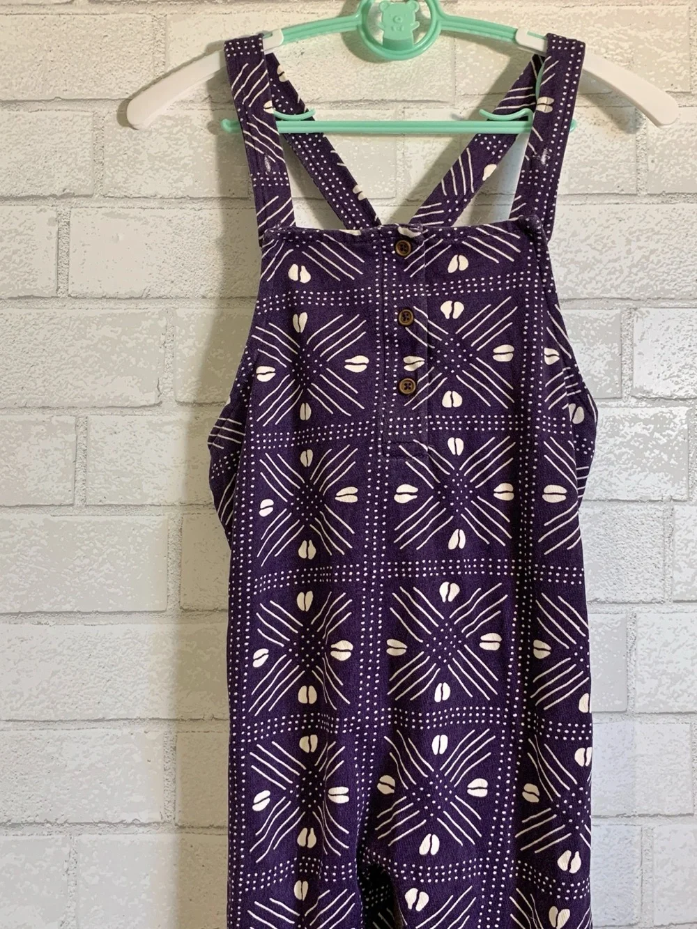 Ade + Ayo Black History Month Overalls/Jumpsuit Dark Purple 100% Cotton
